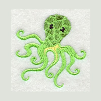 Kapuzenbadetuch Octopus